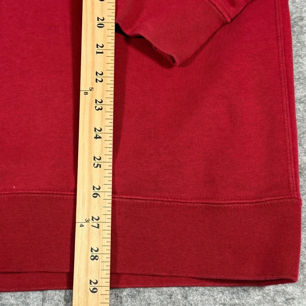 Nike Air Crewneck Sweatshirt Pullover Long Sleeve Mens XL Burgundy Red - Picture 4 of 11
